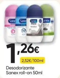 Froiz Desodorante Sanex roll-on 50ml promoção