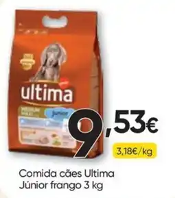 Froiz Comida cães Ultima Júnior frango promoção