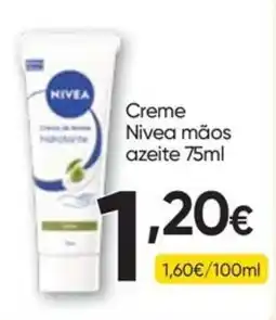 Froiz Creme Nivea mãos azeite promoção