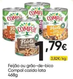Froiz Feijão ou grão-de-bico Compal cozido lata promoção
