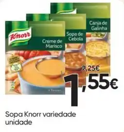 Froiz Sopa Knorr variedade promoção