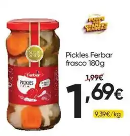 Froiz Pickles Ferbar promoção