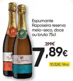 Froiz Espumante Raposeira reserva promoção