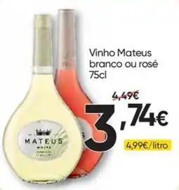 Froiz Vinho Mateus branco ou rosé promoção