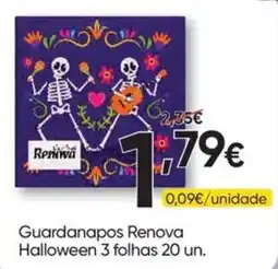 Froiz Guardanapos renova halloween promoção