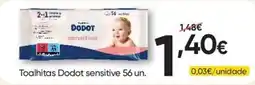 Froiz toalhitas dodot sensitive promoção