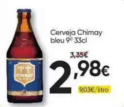 Froiz Cerveja Chimay bleu 9º promoção