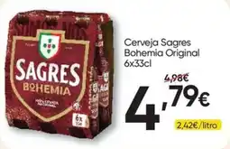 Froiz Cerveja Sagres Bohemia Original promoção