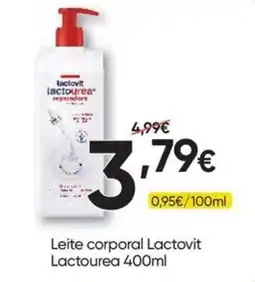 Froiz Leite corporal Lactovit Lactourea promoção