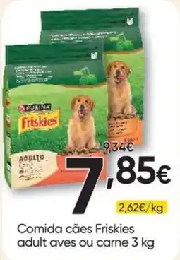Froiz Comida cães Friskies adult aves ou carne promoção