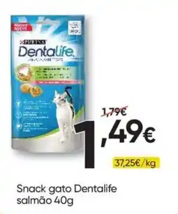 Froiz Snack gato Dentalife salmão promoção