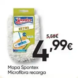 Froiz Mopa Spontex Microfibra recarga promoção