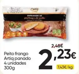 Froiz Peito frango Artiq panado promoção