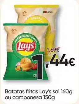 Froiz Batatas fritas Lay's sal promoção