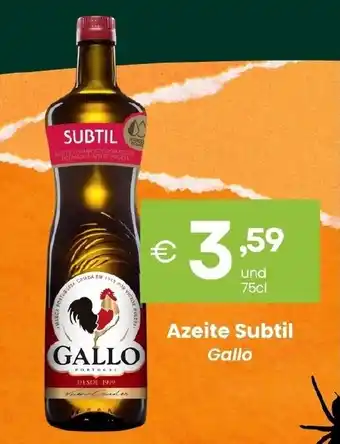 Azeite Subtil Gallo