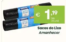 Roque Supermercados Sacos do Lixo Amanhecer promoção