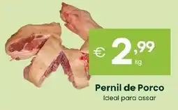 Roque Supermercados Pernil de Porco promoção