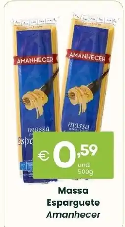 Roque Supermercados Massa Esparguete Amanhecer promoção