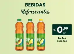 Roque Supermercados Fuze Tea Ice Tea promoção