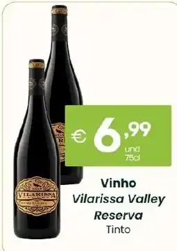 Roque Supermercados Vinho Vilarissa Valley Reserva Tinto promoção