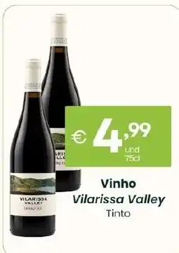 Roque Supermercados Vinho Vilarissa Valley Tinto promoção