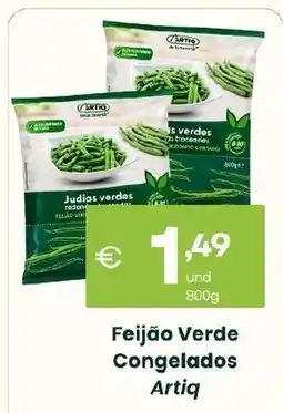 Roque Supermercados Feijão Verde Congelados Artiq promoção