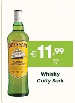Roque Supermercados Whisky Cutty Sark promoção