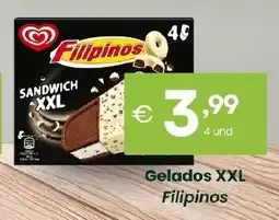 Roque Supermercados Gelados XXL Filipinos promoção