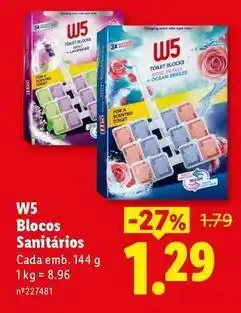 Lidl W5 promoção