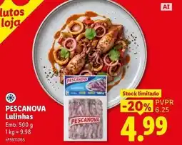 Lidl Pescanova - lulinhas promoção