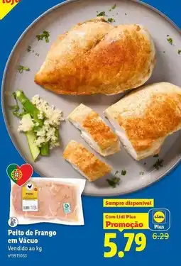 Lidl A+ - peito de frango em vacuo promoção