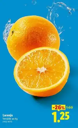 Lidl Laranja promoção