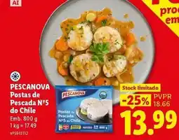 Lidl Pescanova promoção