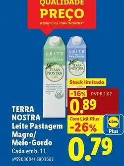 Lidl com - terra nostra promoção