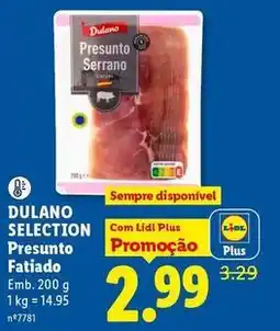 Lidl Dulano - presunto fatiado promoção