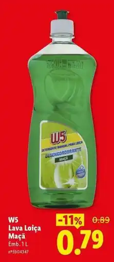 Lidl W5 - lava loica maci promoção