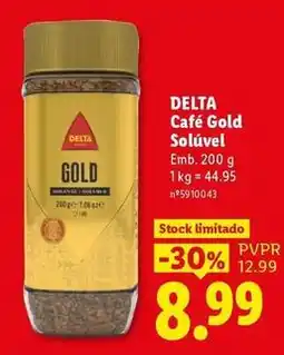 Lidl Delta q - café gold promoção