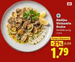 Lidl Améijoa vietnamita avulso promoção