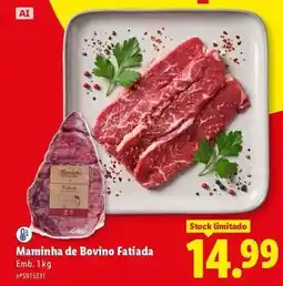 Lidl Maminha de bovino fatiada promoção
