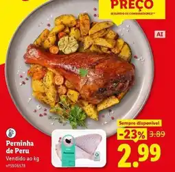 Lidl Perninha de peru promoção