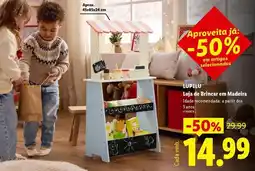 Lidl A+ - lob de brincar en madeira promoção