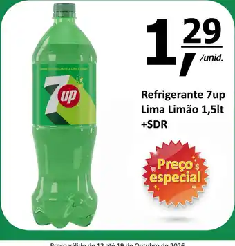 Refrigerante 7up Lima Limão