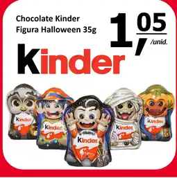 Mota Reis Chocolate Kinder Figura Halloween promoção