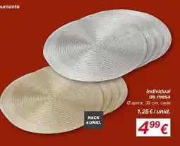 kik Individual de mesa promoção