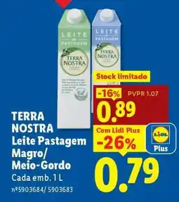 Lidl TERRA NOSTRA promoção