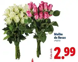 Lidl Molho de Rosas promoção