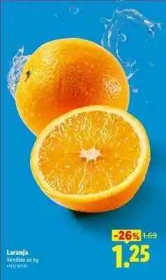 Lidl Laranja promoção