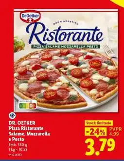 Lidl DR. OETKER promoção