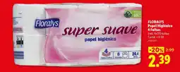 Lidl Floralys Papel Higiénico 4 Folhas promoção