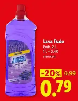 Lidl LAVA TUDO promoção
